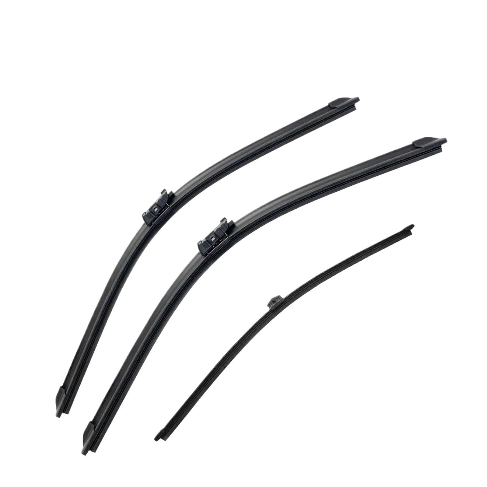 Wycieraczki Pasuje do VW Golf 5 2003-2009 przednia tylna szyba 2003 2004 2005 2006 2007 2008 2009 3 sztuk wycieraczka samochodowa(3PCS)