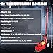 22 Ton Air Hydraulic Floor Jack for Heavy Duty Trucks & Tractors – 44,000 LBS Capacity, Low Profile (9