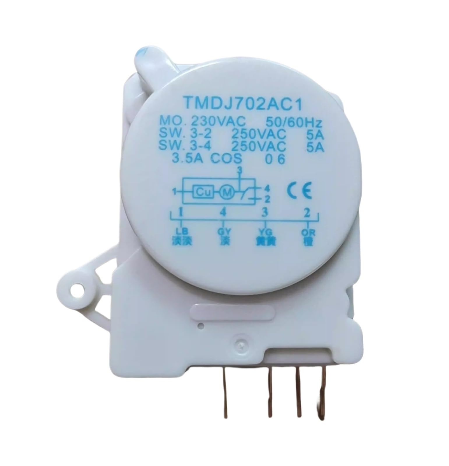 Refrigerator Defrost Timer 1PCS / Controller TMDJ702AC1 220V 50HZ Defrost Timer