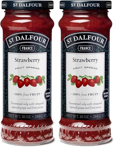 St. Dalfour, Preserves, Strawberry, 10 oz (Pack of 2)