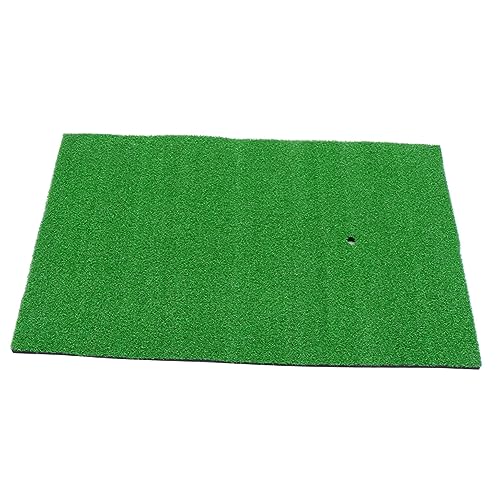 Abaodam Portable Golf Hitting Pad Practice Mat for Use Durable Artificial Turf for Daily Sports Supplies for Beginners to Simulate Realistic Grass Feel
