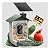 COOAU 5MP Smart Bird Feeder with Camera Solar Powered, Outdoor Bird House Cam with 11,000+ AI Birds Species Identification, 3K UHD Live Video Watching, Instant Notifications,Ideal Gift for Bird Lovers