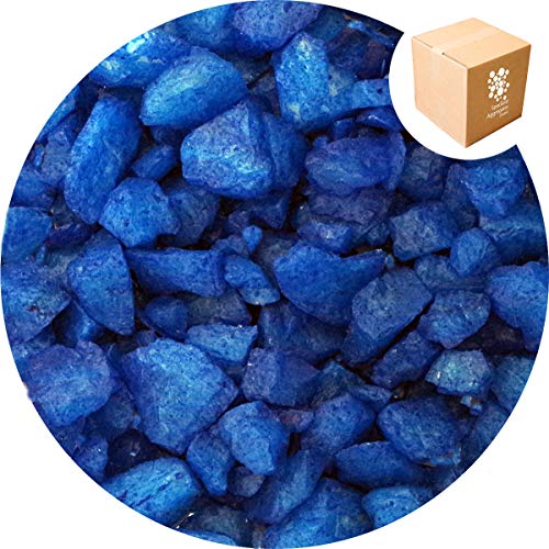 Specialist Aggregates ® - 15kg Aspen - True Blue - Decorative Gravel/Stones | Weddings | Events | Memorials | Photography | Home | Garden | Vases | Art | Craft | 18 COLOURS | UK Manufacturer