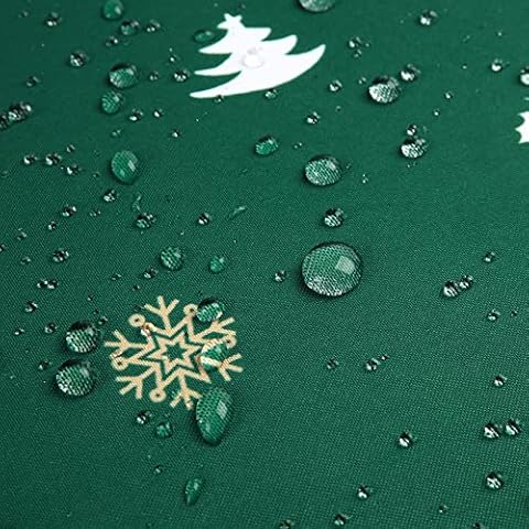 LuxFocus Mantel de Navidad con Ciervos Aleatorios Cover