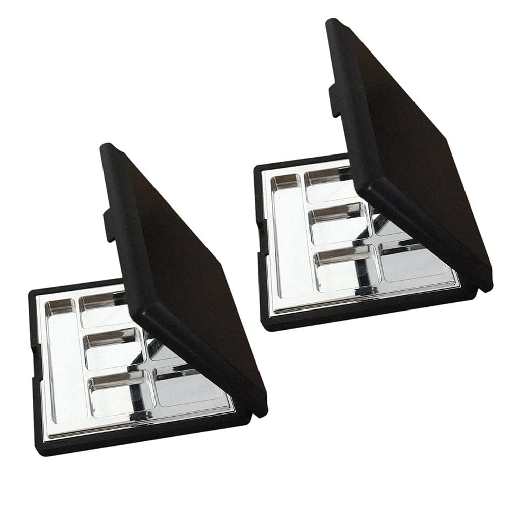 Losa 2Pcs Empty Makeup Palette for Eyeshadow Blusher Concealer Cosmetic DIY Plate-image-20