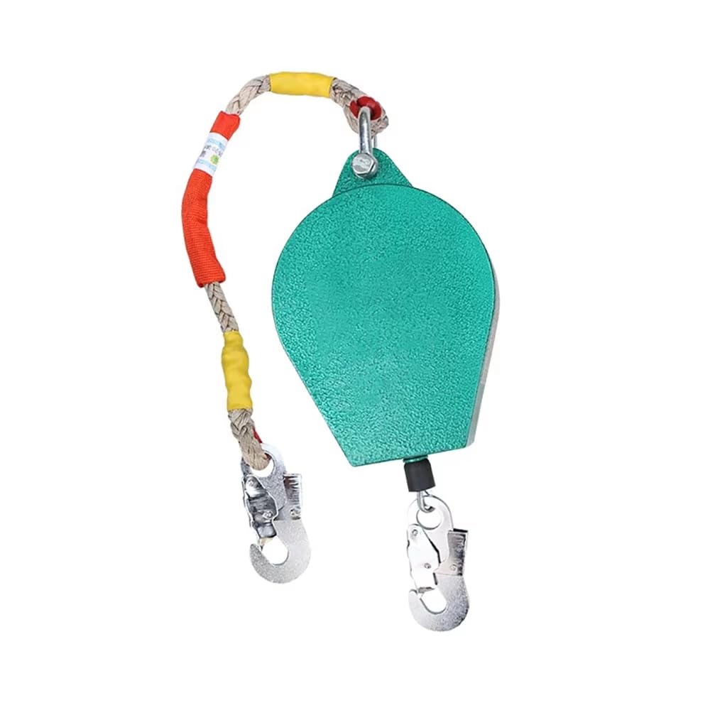 Dispositif Antichute en Acier Allié avec Câble de 10 m, Capacité de 150 kg