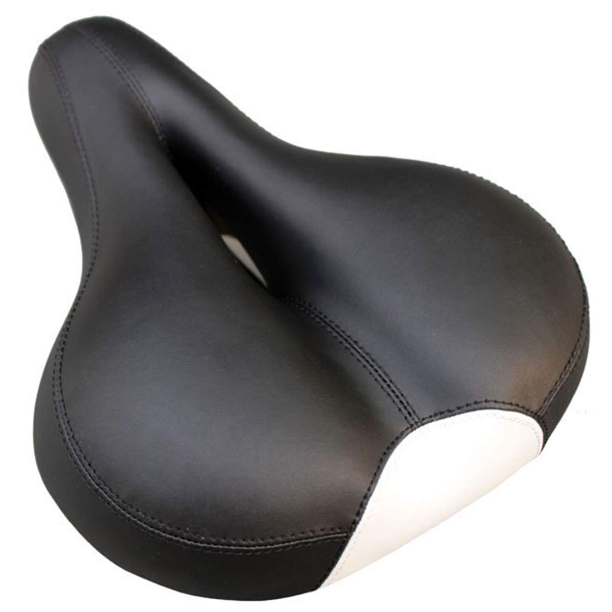 Pormasbenzer Most Comfortable Oversized Bike Seat Replacement Bicycle Saddle - Universal Fit for Exercise Bike and Outdoor Bikes Suspension Wide Soft Padded Bike Saddle for Women and Men