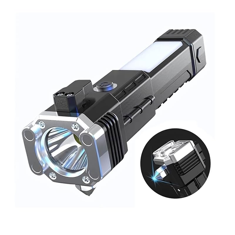 Drumstone (Special 10 Years Warranty) Powerful Flashlight with Hammer Function – Multi-Use Tool for Outdoor Activities, Auto Repairs for Emergencies-image-14