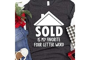 Sold Is My Favorite 4 Letter Word: The Ultimate Tee for Confident Real Estate Agents