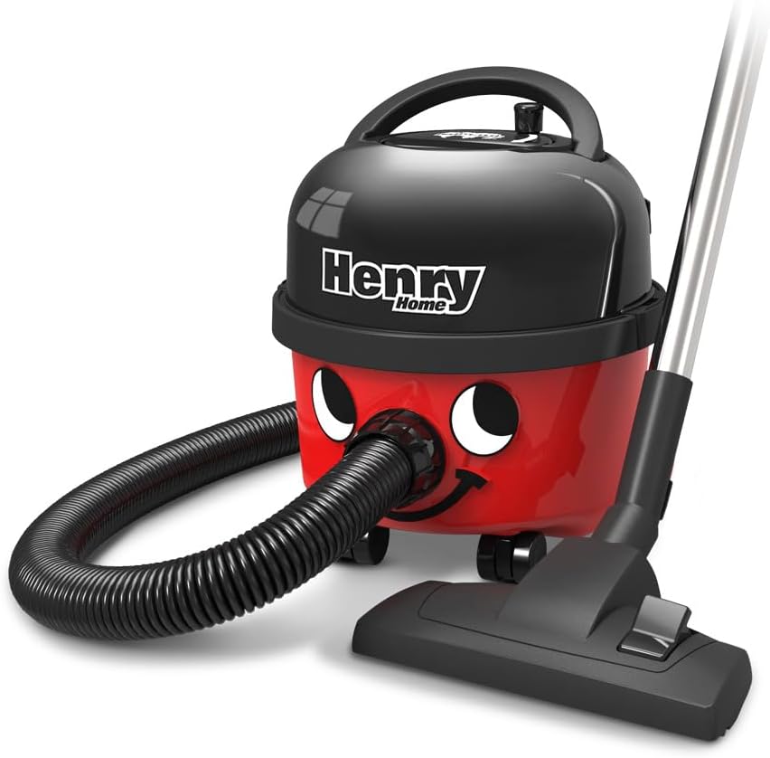 Henry Home HVR160 Bagged Cylinder Vacuum, 620W, 6 Litres, Red