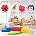 Large Climbing Toys for Toddlers,Foam Climbing Blocks for Toddlers,Baby Soft Foam Blocks for Climbing,4-Piece Soft Play Set,Jungle Gym Indoor for Toddler 1-3 Develop,Color Coordination,Motor skills