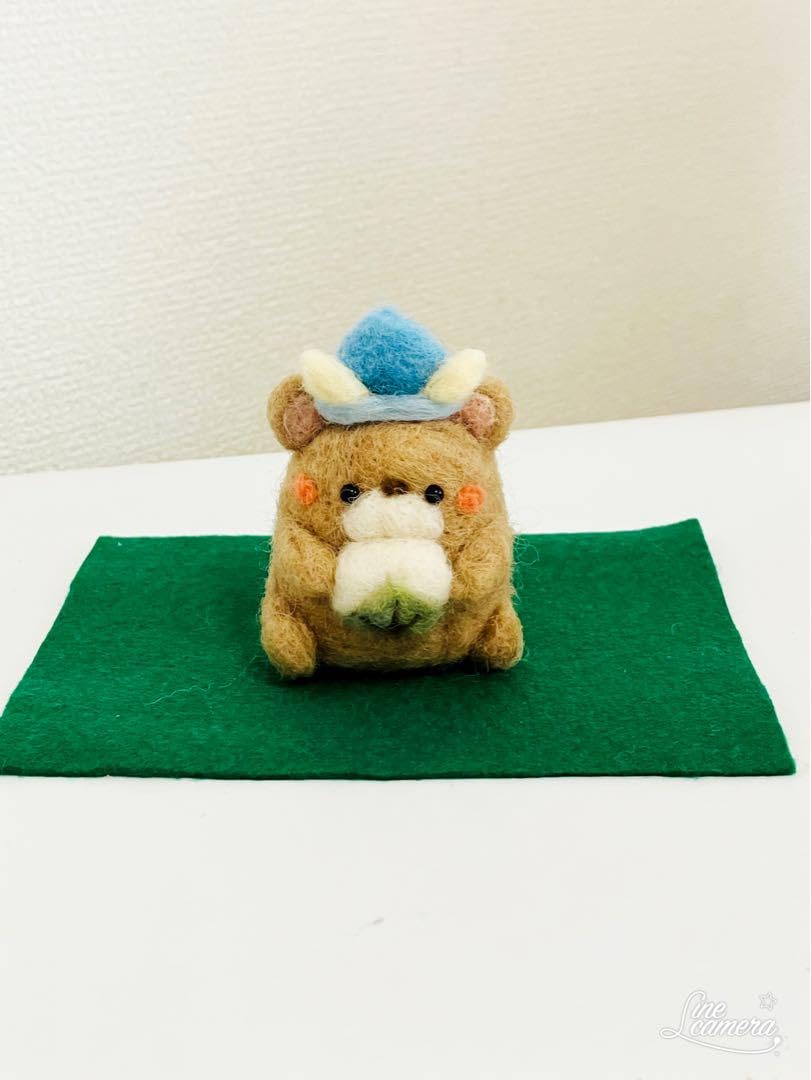 Amazon.co.jp: 羊毛フェルト 端午の節句 くまさん : おもちゃ