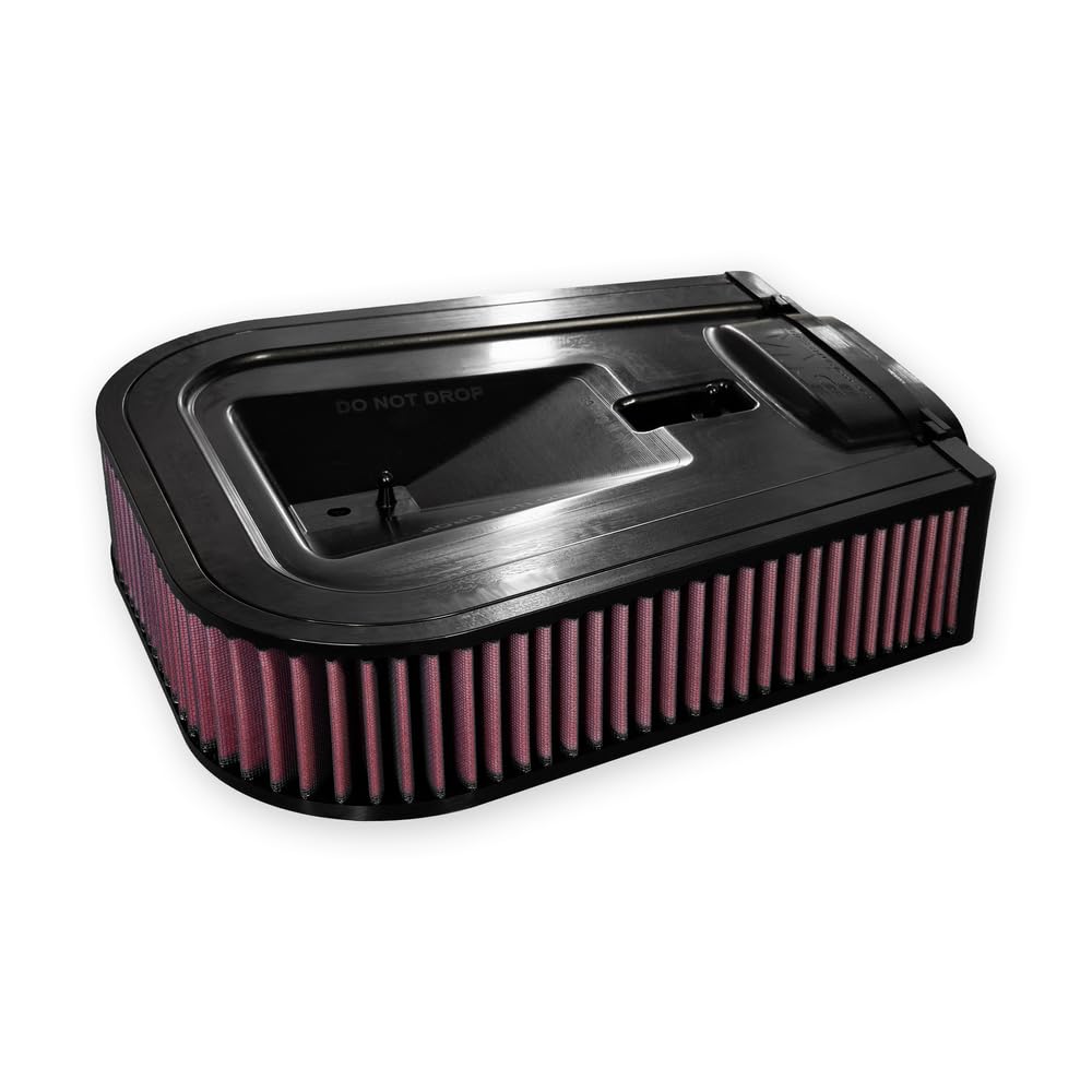 DNA Alto Rendimiento Filtro de Aire Compatible para Volkswagen Touareg III (CR) 3.0 TSI (18-25) con un flujo de aire incrementado en un 26.29% PN: R-LB40X25-0R