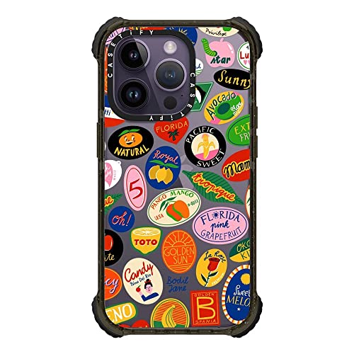 Coque iPhone 14 Pro Casetify stickers fruits pour sublimer vos photos en terrasse