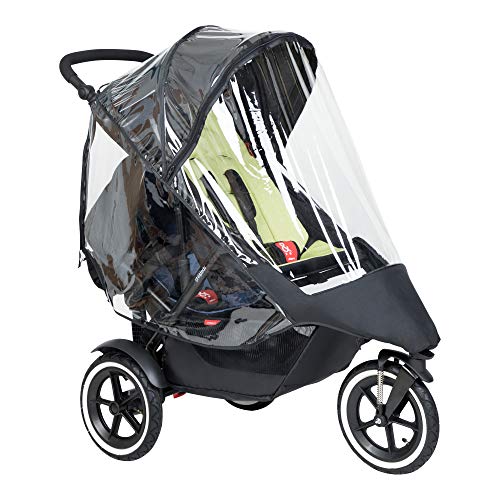 Phil&Teds PT-SPORT-STORMC-V6-9999 Rain & Wind Cover For Inline Stroller thumb #1