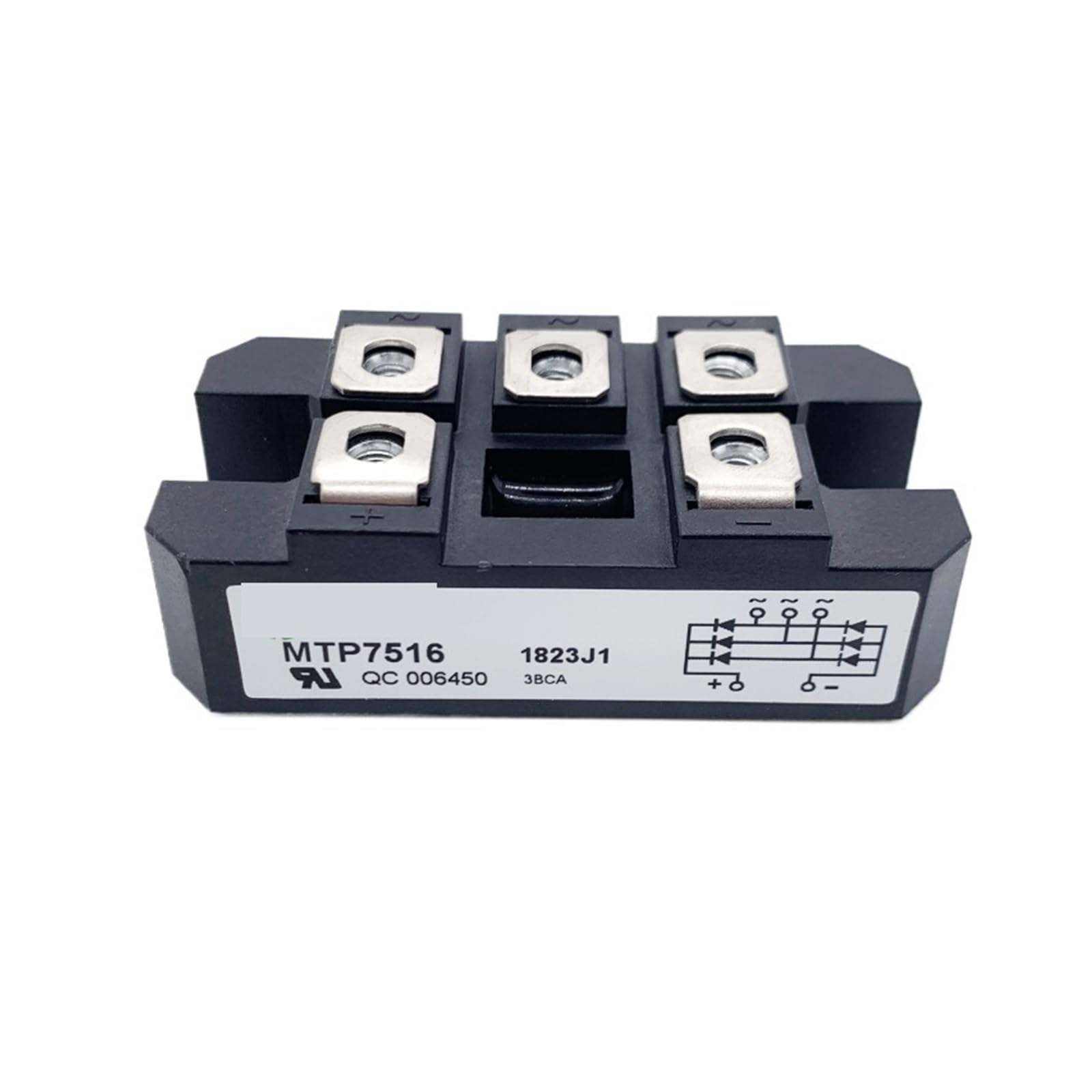 Module de pont redresseur triphasé MTP10008 compact à faible perte d'énergie pour armoire