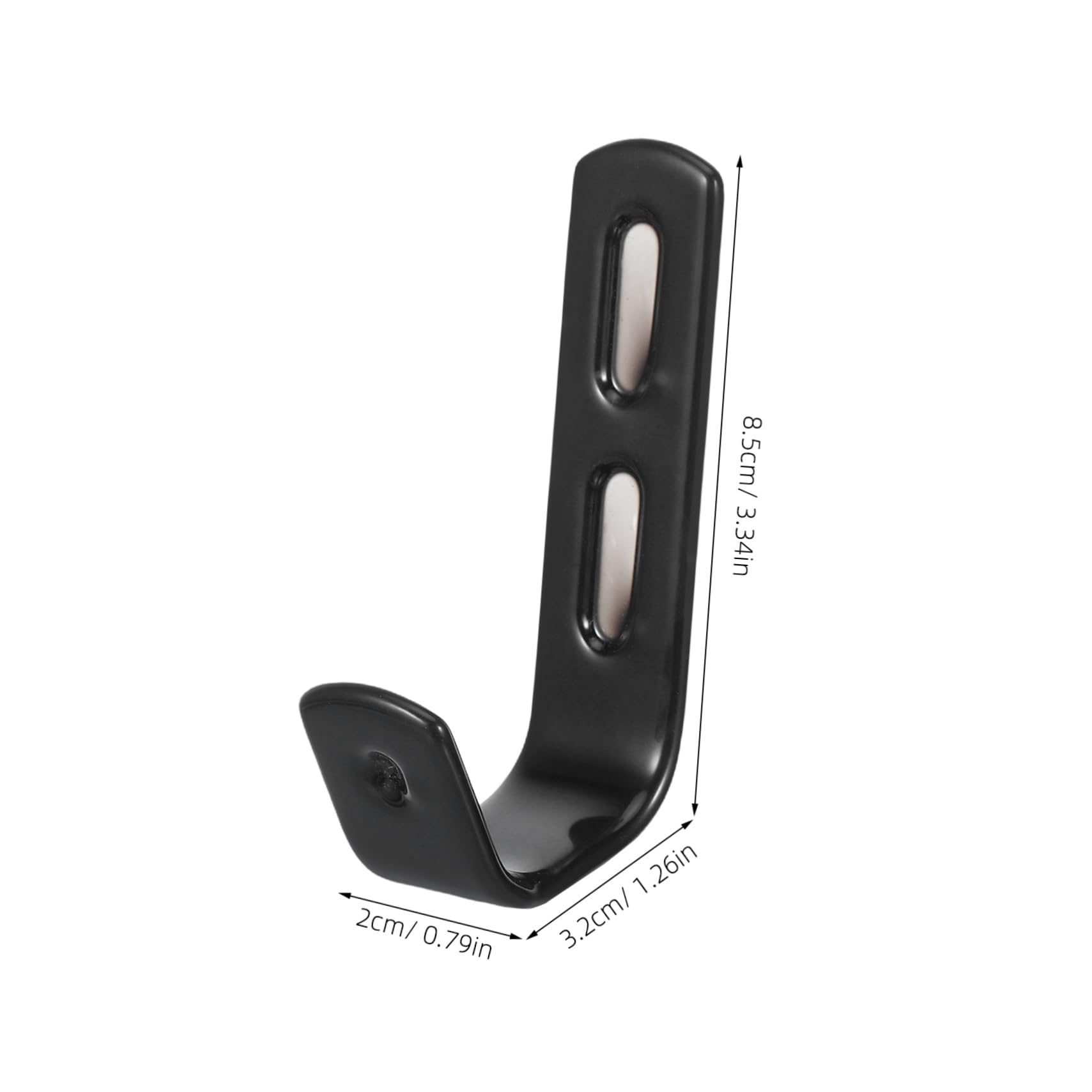 Cabilock 2pcs Space Saving Utility Hangers with Protective Coating for Bunk Bed Slide Attachments Includes Screws for Home Garage Rv