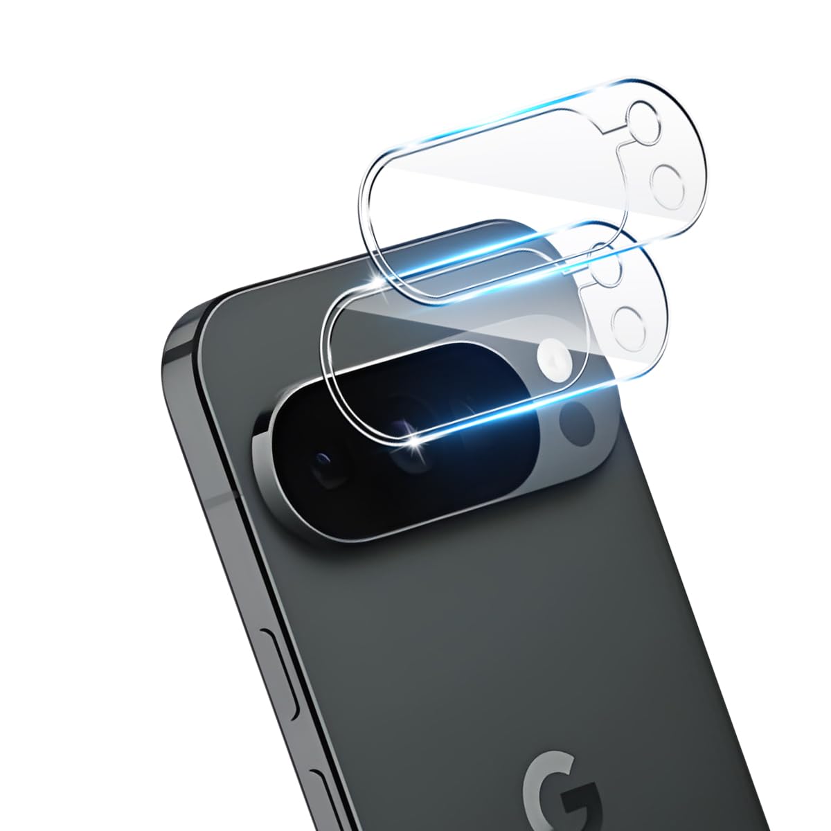 【2枚セット】 対応 google Pixel 10 Pro XL カメラフィルム 【日本旭硝子 硬度9H】 グーグルピクセル10プロ XL 用 レンズフィルム カメラ保護フィルム 対応 pixel10 ProXL カメラ レンズ保護 3D Touch対応 、高透過率 、気泡ゼロ 、防爆裂 、飛散防止 、衝撃吸収 、指紋防止 、ラウンドエッジ加工 、簡単貼り付け
