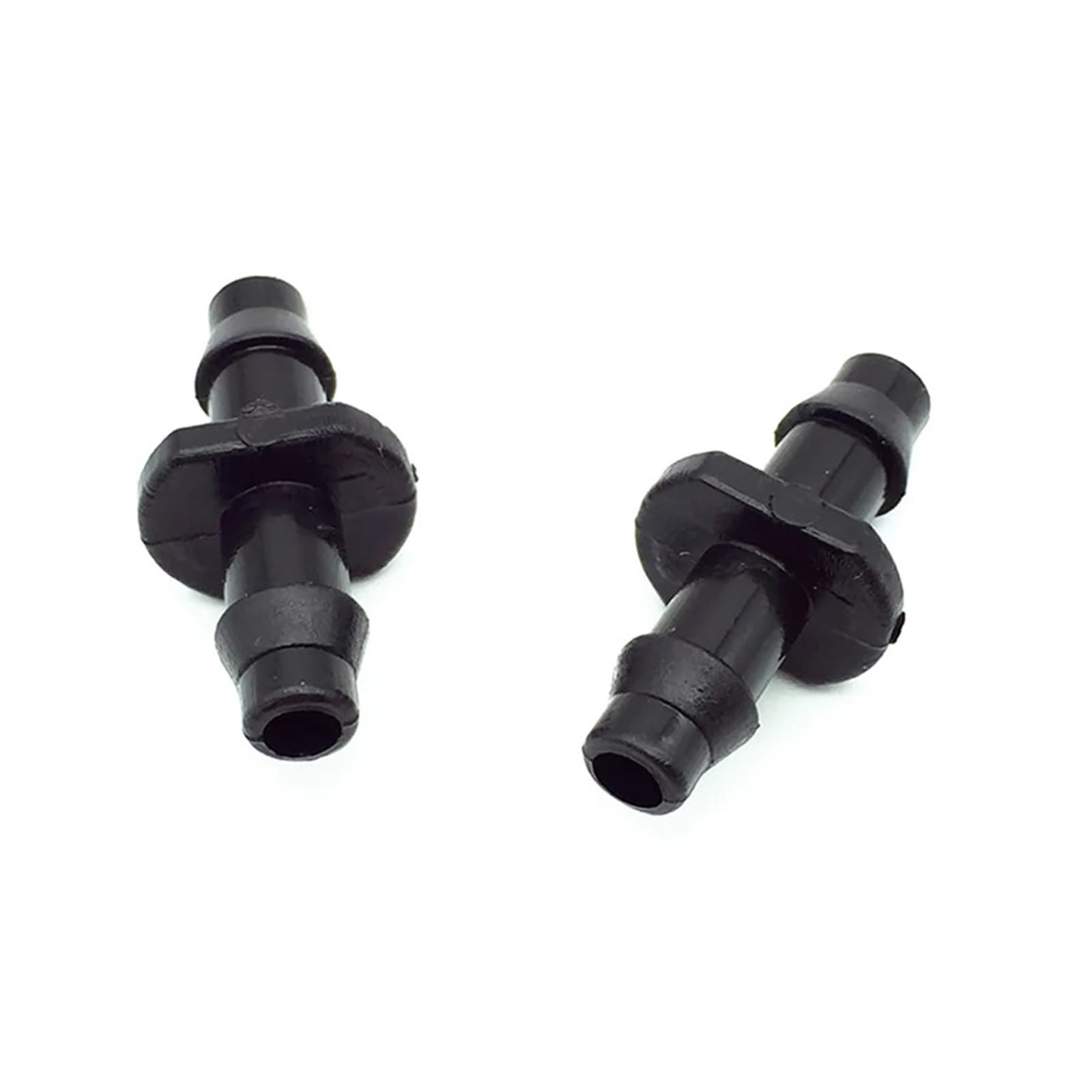 Quality Connettore for Tubo Flessibile da Giardino Dritto 1/4 "Doppio Spinato Tubo da Giardino Connettore Rapido Raccordi for Irrigazione a Goccia Agricola 500 Pz Durable