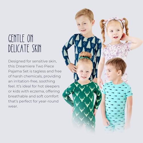 Two Piece Pajama Set | Boys-Girls | Toddler Sleepwear | Matching Family Pajama | Lightweight, Comfortable for Skin 5