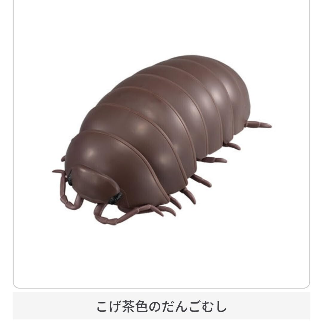 Amazon | だんごむし04 2種類 いきもの大図鑑 ダンゴムシ 大きいリアル