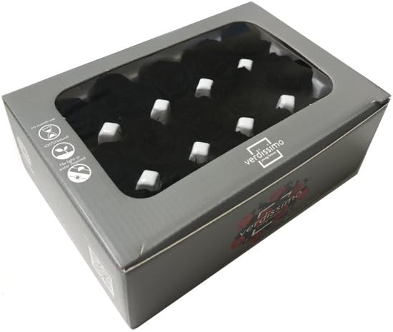 Verdissimo USA Preserved Rose Heads (Small (Mini), Black)