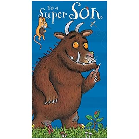 Gruffalo Son Birthday Card, Eco-Friendly Cover