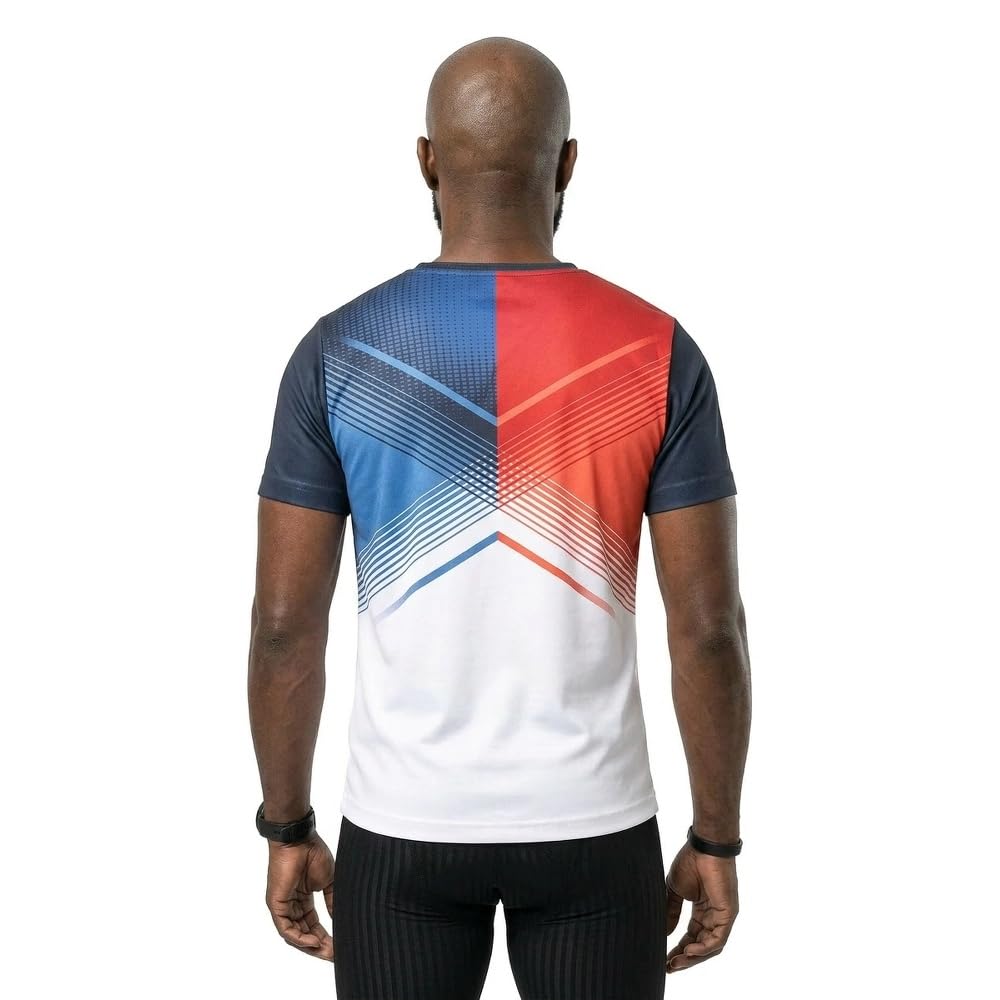 HG Sport Maglietta A Maniche Corte Printed 2XL-3XL