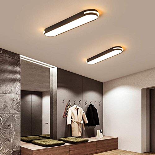 Preisvergleich Produktbild Led Deckenleuchte, Deckenpaneel Acryl Deckenlampe Rechteckiger Lampenschirm Mit Hoher Transparenz Creative Oval Decorative 3000k 6000k 35cm