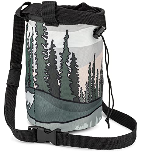 image for Oso Supply Co OSO Supply - Climbing Chalk Bag for Adults and Kids, Dra
