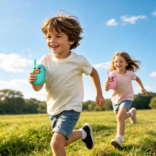 Qniglo Walkie Talkies for Kids Ages 3-12 Walkie Talkie Toys for Boys Girls - image 2