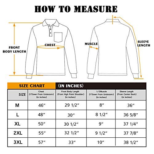 Moheen Mens Long Sleeve Moisture Wicking Performance Polo Shirts Casual Solid Golf Pique Shirts (Wine Red, X-Large) #TOP2