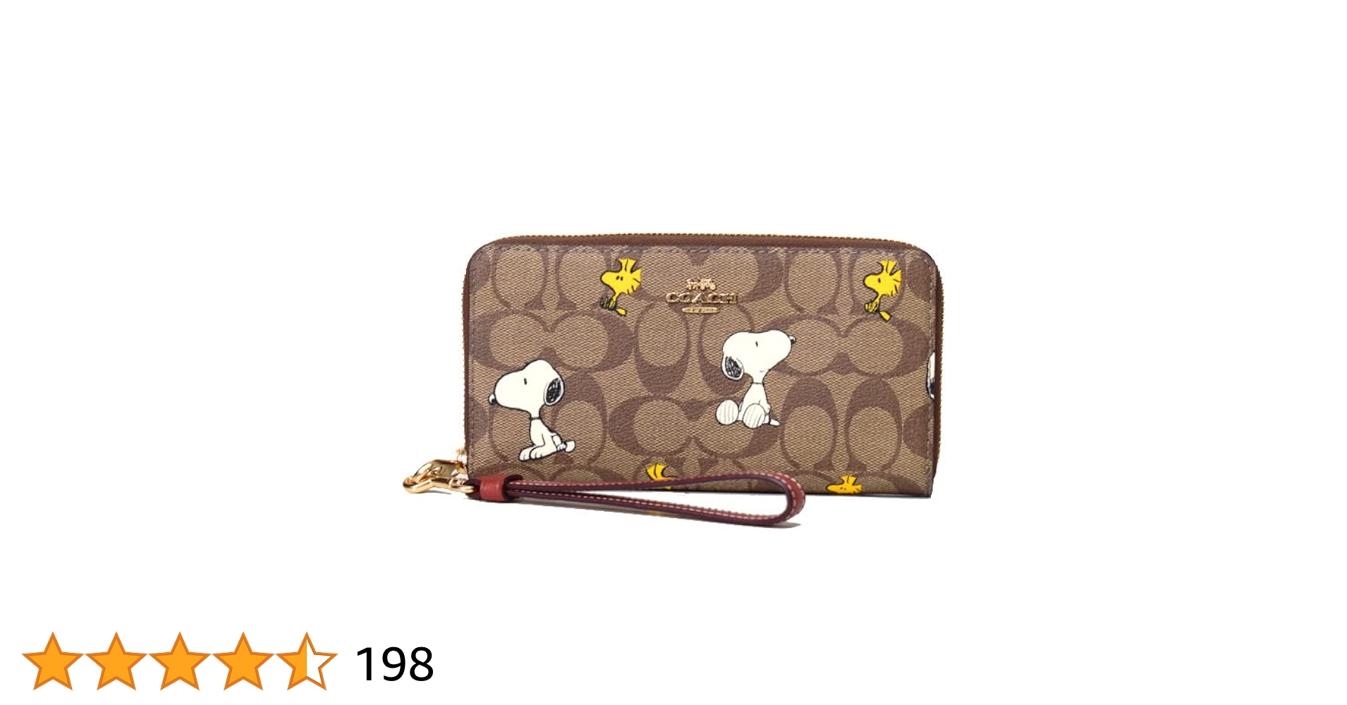 COACH スヌーピー 長財布 ブラウン 新商品コーチ長財布スヌーピーブラウン Coach長財布新商品