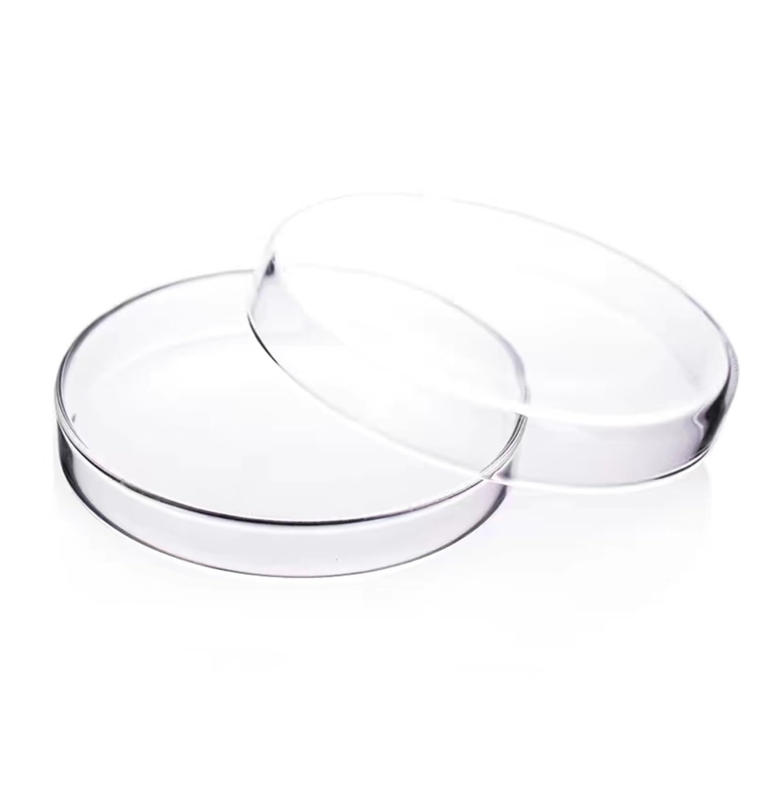 100 unids/pack laboratorio 90mm placa de Petri de plástico desechable equipo de laboratorio de cultivo biología placas de plástico transparente