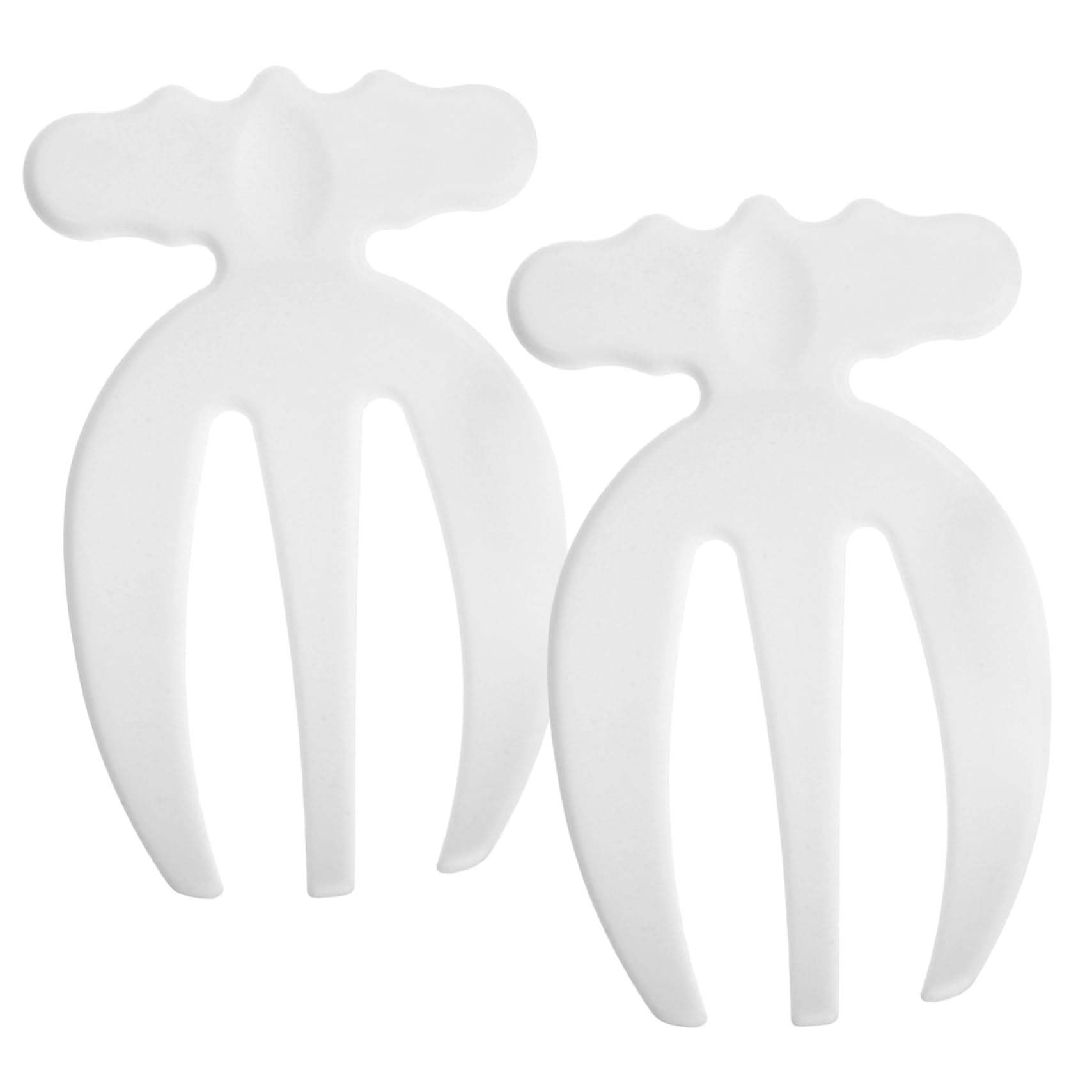 VALICLUD 2pcs Salad Mixing Forks Salad Serving Set Food Claws Multifunctional Tableware