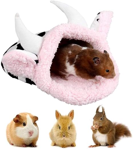 Amazon Co Jp 取り外し可能なパッド ハムスターハリネズミモルモットの赤ちゃん猫のための小動物ペットフリースベッド暖かいケージ洞窟寝具隠し漫画の動物の形のミニチュアペット巣とソフビぬいぐるみペット洞窟ペットベッド Ccfgh ペット用品