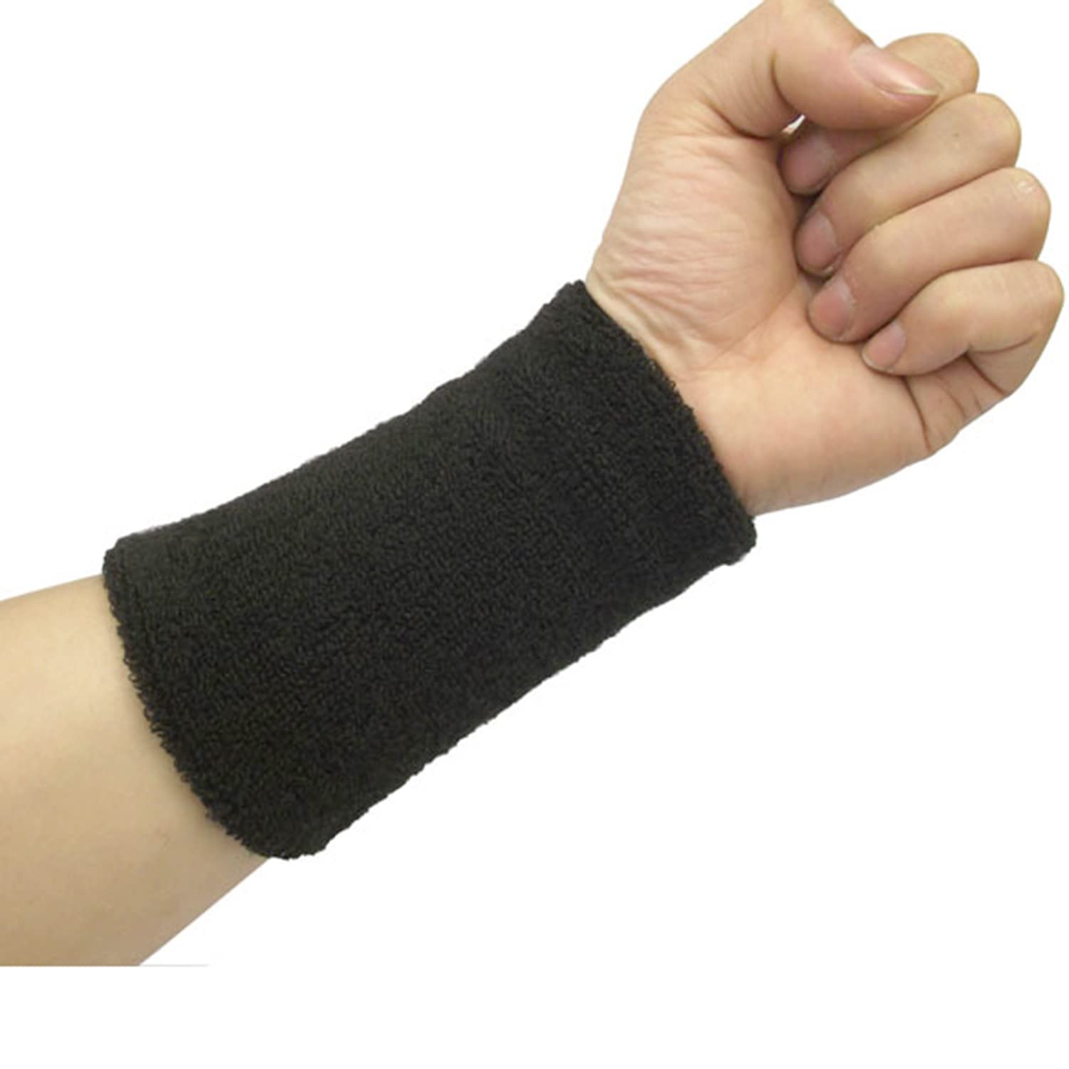 Fasce Da Polso Yoezuo 2 Pezzi - Morbide E Assorbenti, Per Sport E Fitness, 15x8 Cm - Foto 3