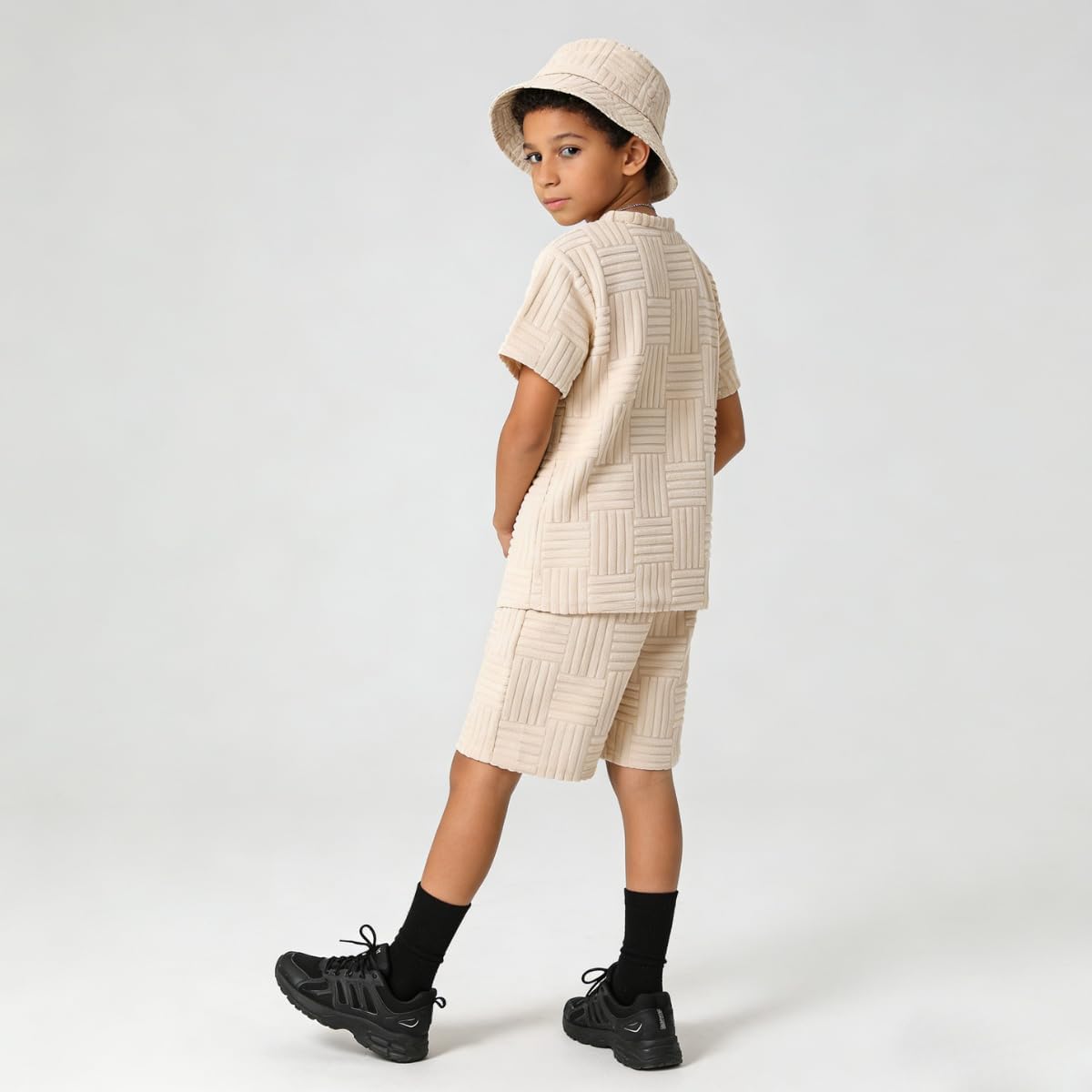 Boys' Clothes Summer Outfit T-Shirt + Shorts 2 Piece Set Casual Summer Clothes for Kids, Size 6-14 Years - Image 7