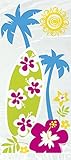 Hula Girl Luau Party Cellophane Bags, 20ct