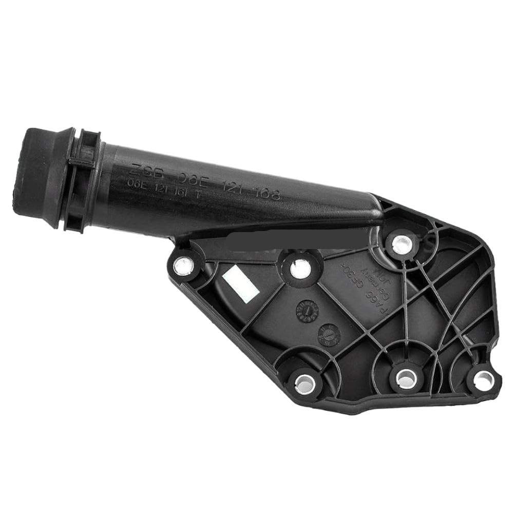 Coperchio termostato flangia di raffreddamento motore compatibile con A4 B7 B8 A5 A6 C6 A7 Sportback A8L D4 Q5 3.2T - Sostituisce 06E121168 06E121168B 06E121161R