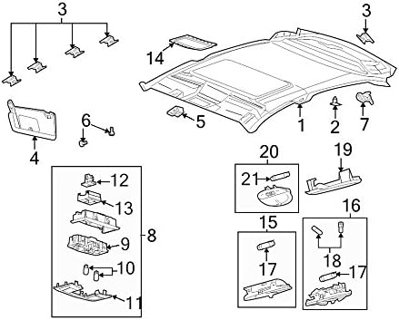 Ford Genuine 7L1Z-13783-DA Lens