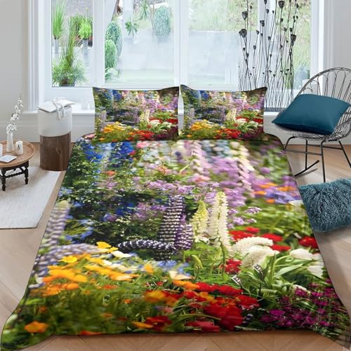 Housse de couette coqs drôles en microfibre premium douce King - 4
