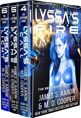 Book cover for Sentience Wars series