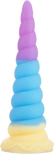 Consolador realista de monstruo para principiantes de 7.7 pulgadas, con fuerte ventosa para jugar con manos libres, consolador de dragón de silicona