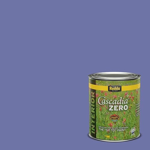 Vista 80 de Rodda Paint CASCADIA ZERO - Pintura plana e imprimación para interiores en uno, cuarto de galón, norte frío