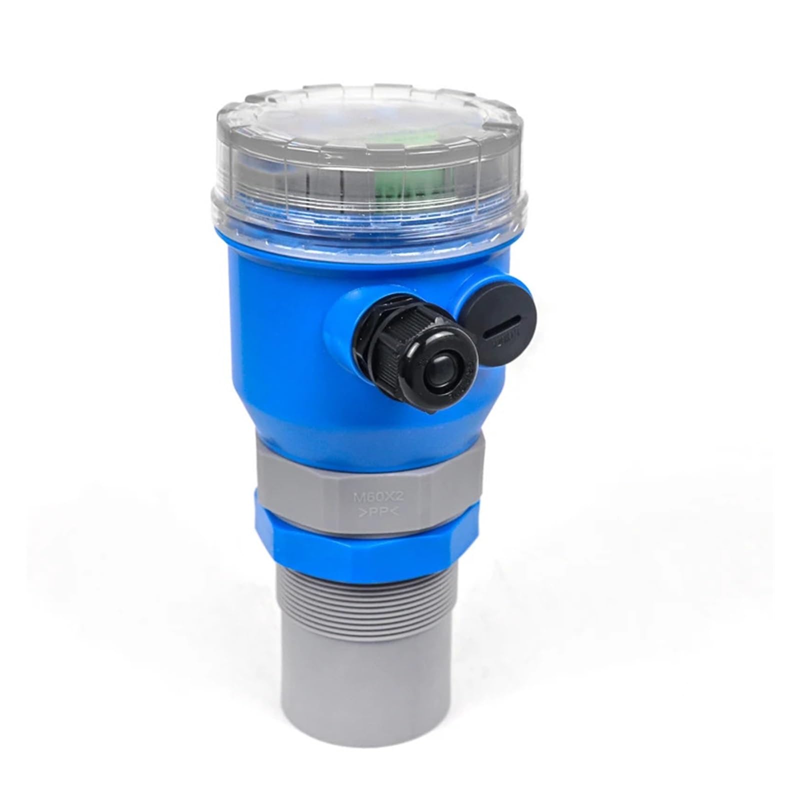 LDHJBNAC Ultrasonic Level Meter Level Fuel Water Sensor Liquid Level Meter Level Depth Measurement 4-20mA Output Sensor(1m Range 4-20mA)