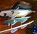 StoreYourBoard Metal Surfboard Storage Rack, 4 Surf Adjustable Home Wall Mount