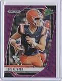 2025 Trading Card Prism Draft Picks Prisms Purple Wave #156 Luke Altmyer - Regarded Prospect - Illinois