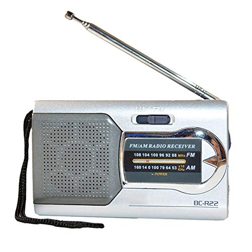 Preisvergleich Produktbild YHML Radio Batterie Portable AM / FM-Teleskopantenne Radio Stereoempfänger für Senioren AM FM-Radio mit Strom versorgt