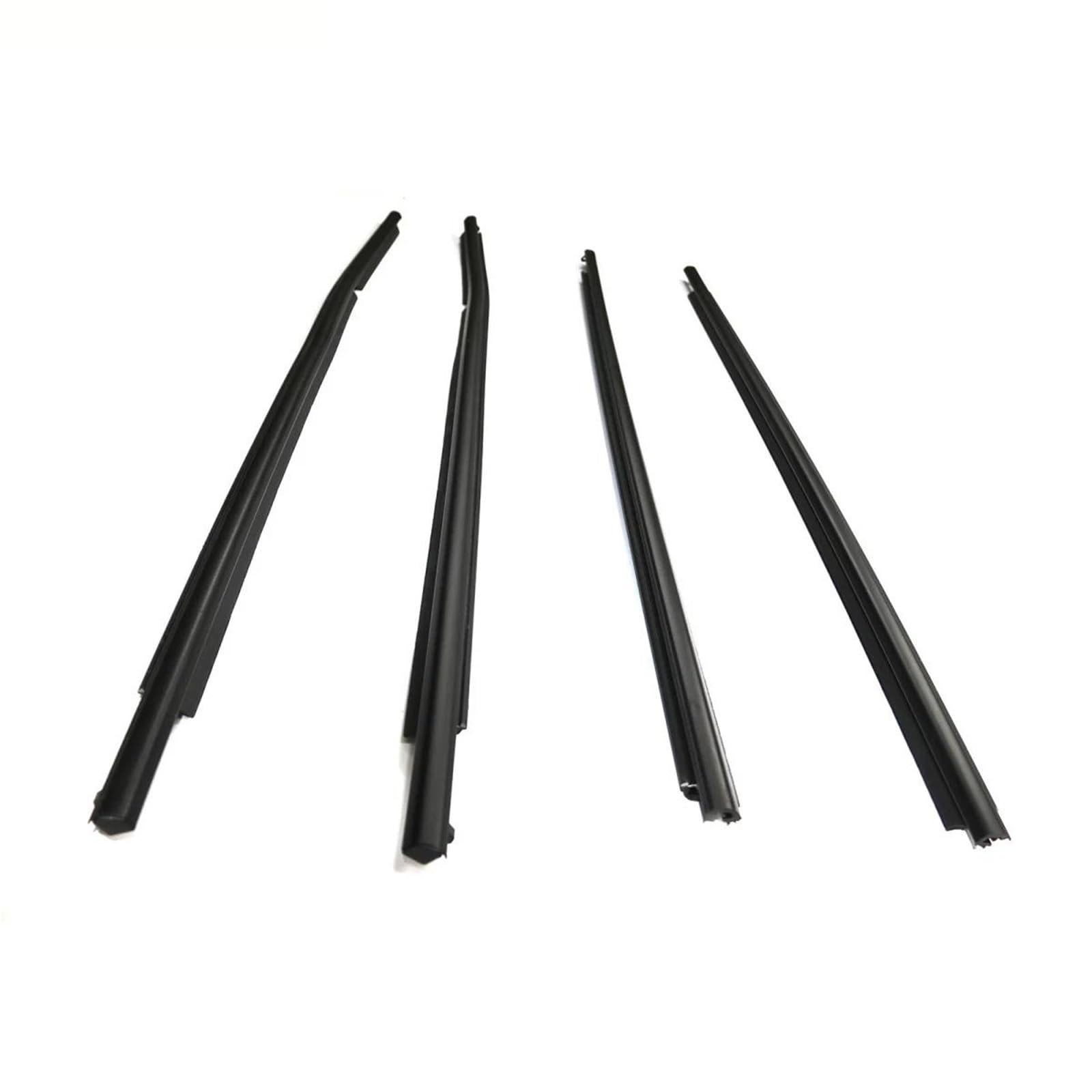 One Color Car Window Rubber Seal For Toyota For Levin 2014-2018 75720-02440 75710-02440 75740-02420 Black Car Window Weatherstrip Window Weatherstrip